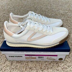 Tretorn Women's Lace-Up Jogger Sneakers Shoes Pink, Size 11 (New in Box)